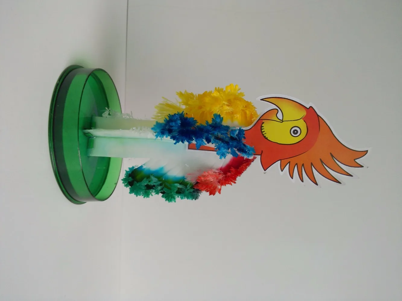 

2019 190mm H Multicolor Magically Grow Parrot Paper Tree Magic Growing Christmas Firebird Trees Arvore Magica Kids Science Toys