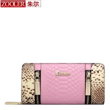 ZOOLER brand women leather wallets 2016 new stylish purse Long wallet famous brand 2015 winter new listed coin purses #815