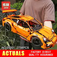 LEPIN 20086 20001 Technic Series Model Building Blocks Bricks Compatible 42083 42056 Supercar Racing Car Gift