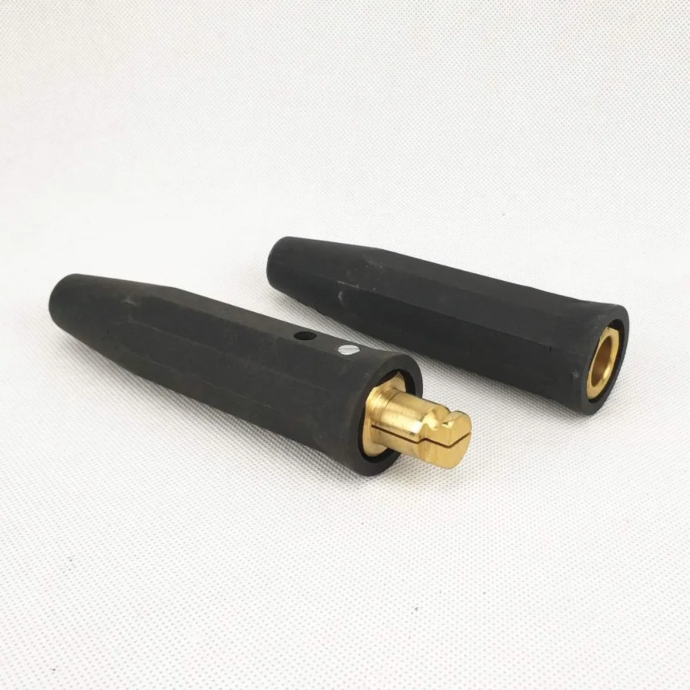 

Welding Cable Connector for #5-#4/0 16-95sqmm 500A Quick Fitting Cable Connector