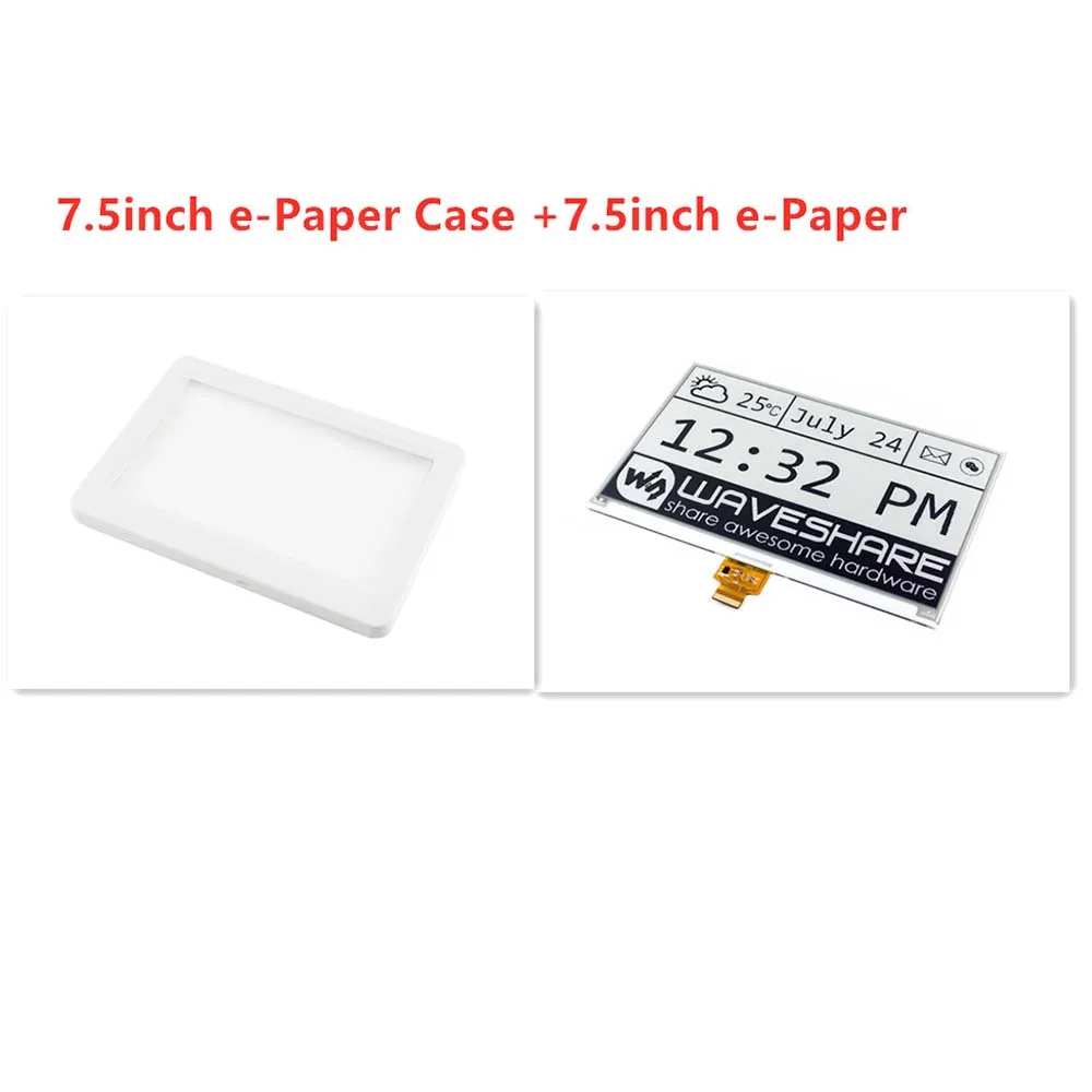 

Waveshare 7.5inch e-Paper Protection Case, for 7.5inch e-Paper/7.5inch e-Paper (B)/7.5inch e-Paper (C)