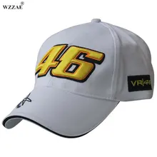 WZZAE 2017 новый дизайн F1 гоночный шлем крышки автомобиль мотоцикл гонки на мотоциклах с VR 46 Росси вышивка хип-хоп шапки хлопок бейсболки 