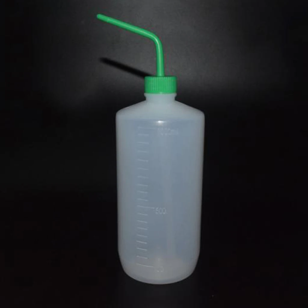 1000ml Garden Watering Can Plastic Water Soap Wash Bottle Curved Head Green Watering & Irrigation