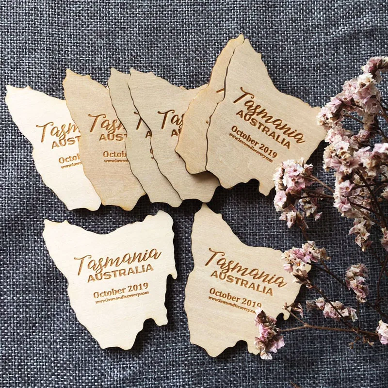  Save the Date Magnet Custom Engraved Wooden Save the Date Wedding gifts for guestsRustic Wedding Fa - 33061595030
