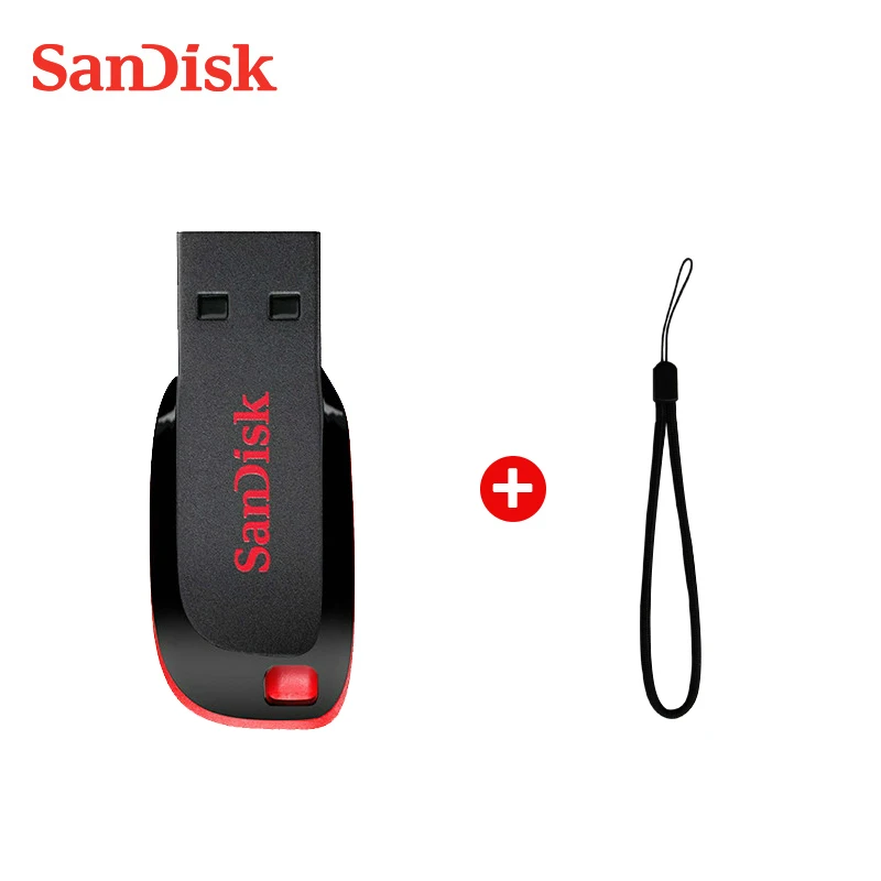 Sandisk 100% оригинал CZ50 usb флеш-накопитель 32 ГБ мини флешка 8 Гб 16 карта памяти 64