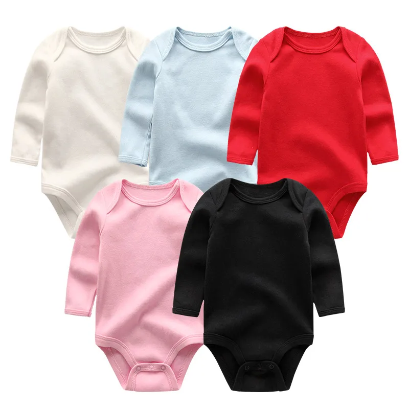 5Pcs/set Newborn Baby Clothes Full Sheeve roupa de bebes Cartoon 3-12M Boy&Girl Clothing Cotton Infant Jumpsuit Baby Pajamas