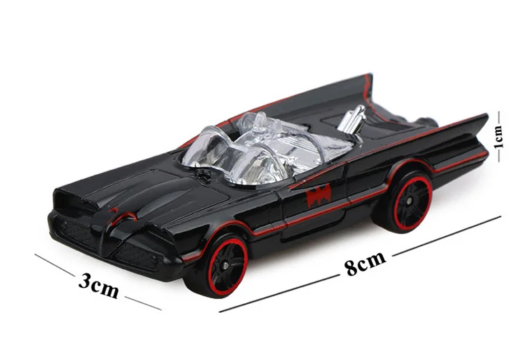 7 шт./компл. Diecast металлические для грузовых автомобилей, Batman Batmobile автомобиль сплав игрушечные машинки модели автомобиля игрушки для детей Рождественский подарок