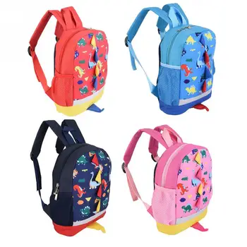 

New arrival kids backpack Cartoon Comfortable Dinosaur Pattern Backpack Schoolbag for Baby Kid Child School knapsack gifts