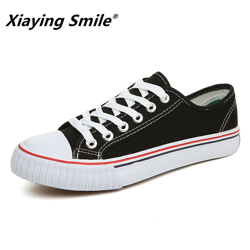 للجنسين أحذية تزلج أسود أبيض قماش للزوجين خفيفة الوزن الكلاسيكية الرجال رياضية الصيف منخفضة أعلى حذاء رياضة سكيت الأزياء