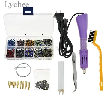 

Lychee Rhinestone Setter Wand Heater Tool Kits Set Diamond Painting Accessory DIY Tools Supplies for Cross Stitch
