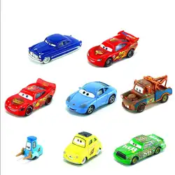 Горячая disney Pixar Cars 3 32 стиля Молния Маккуин матер Джексон Storm Рамирез 1:55 литья под давлением Металл Модель из сплава игрушка автомобиль