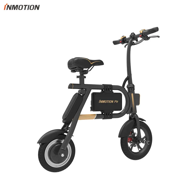Оригинальный складной Электрический мини велосипед INMOTION P1F IP54 Водонепроницаемый