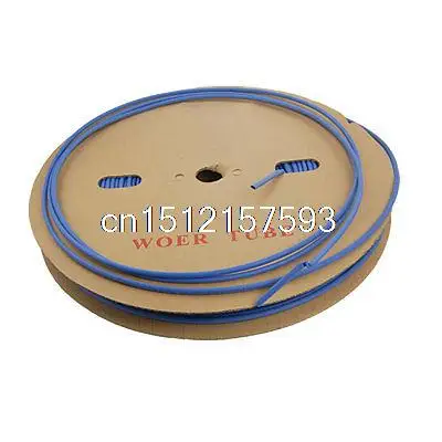 

5.0mm Dia. Wire Wrap Heat Shrink Tubes Tubing Blue 100M