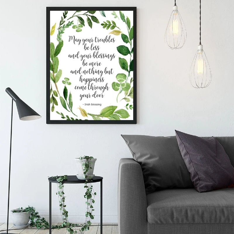 Irish Blessing Wall Art Prints