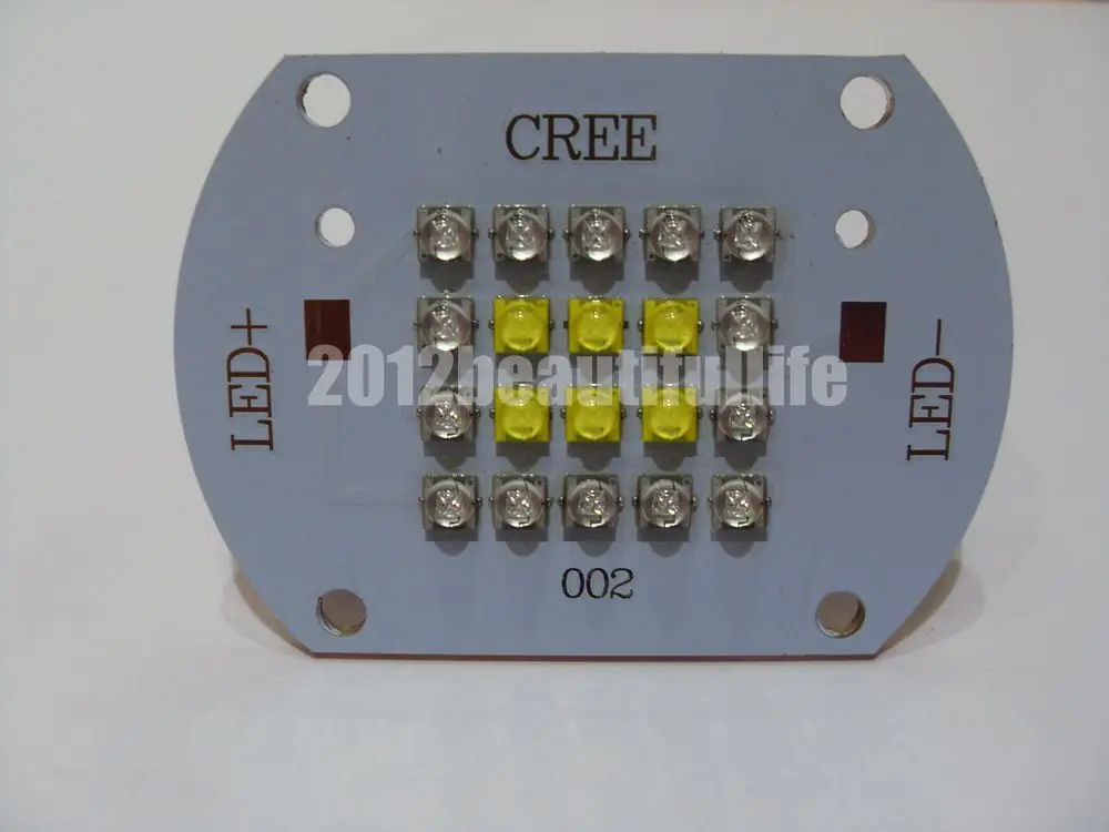 CREE XTE 100w 수족관 암초 DIY 고성능 Led on Copper PCB