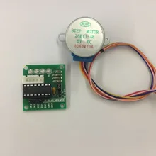 Умная электроника 28BYJ-48 5 V 4 фаза DC редукторный шаговый двигатель+ ULN2003 доски водителя для arduino DIY Kit