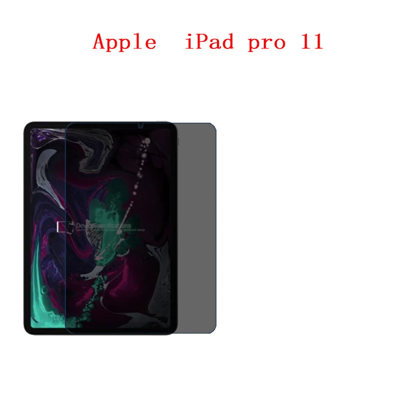 

For 2018 New Apple iPad pro 11inch Screen Protector Privacy Anti-Blu-ray effective protection of vision