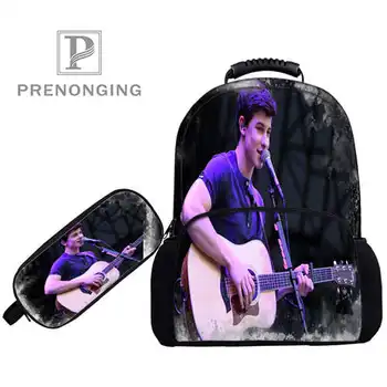 

Custom 17inch Shawn Mendes Backpacks Pen Bags 3D Printing School Women Men Travel Bags Boys Girls Book Computers Bag#1031-01-4