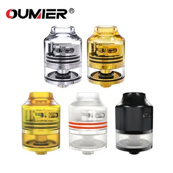 

Hot Sale 2ml OUMIER WASP NANO RDTA Tank 22mm with Adjustable Airflow System & Easy Building Deck Top Filling Design E-cig RDTA