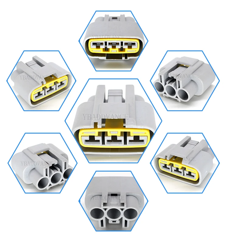 

QLW-3F-GR 3 pin waterproof electronic furukawa connector QLW 250