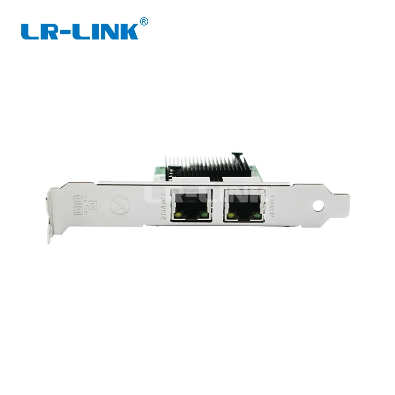 LR-LINK 9222HT Intel I350-T2 Совместимость Gigabit Ethernet двойной RJ45 Порты и разъёмы Сетевой адаптер PCI-Ex1 сетевая карта 10/100/1000 Мбит/с для ПК