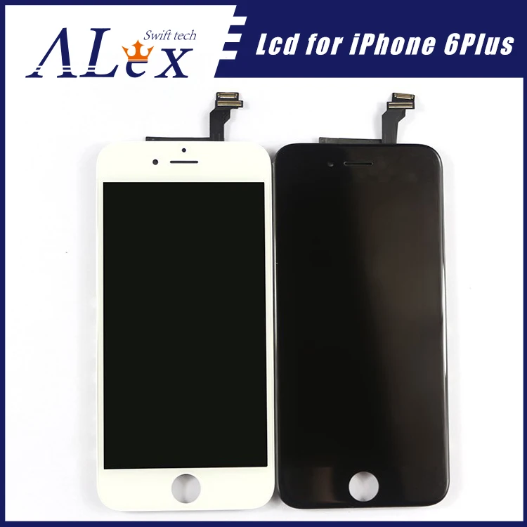 10 шт. OEM ЖК дисплей для Iphone 6 plus 5 дюймов и сенсорный экран дигитайзер замена сборка