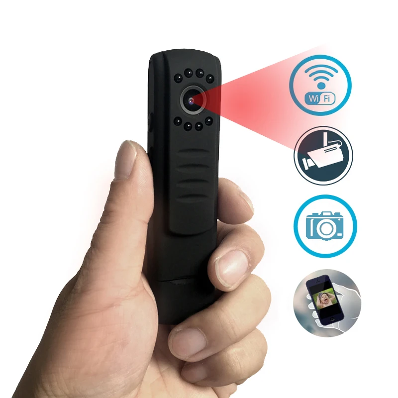 HD 1080P Night Vision Mini camcorder wifi app Wireless dv Camera Easy