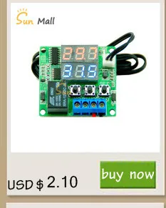 50~ 120C DC 12 В W2810 мини-термостат регулятор цифровой контроль температуры Лер для инкубатора контроль температуры переключатель пластины