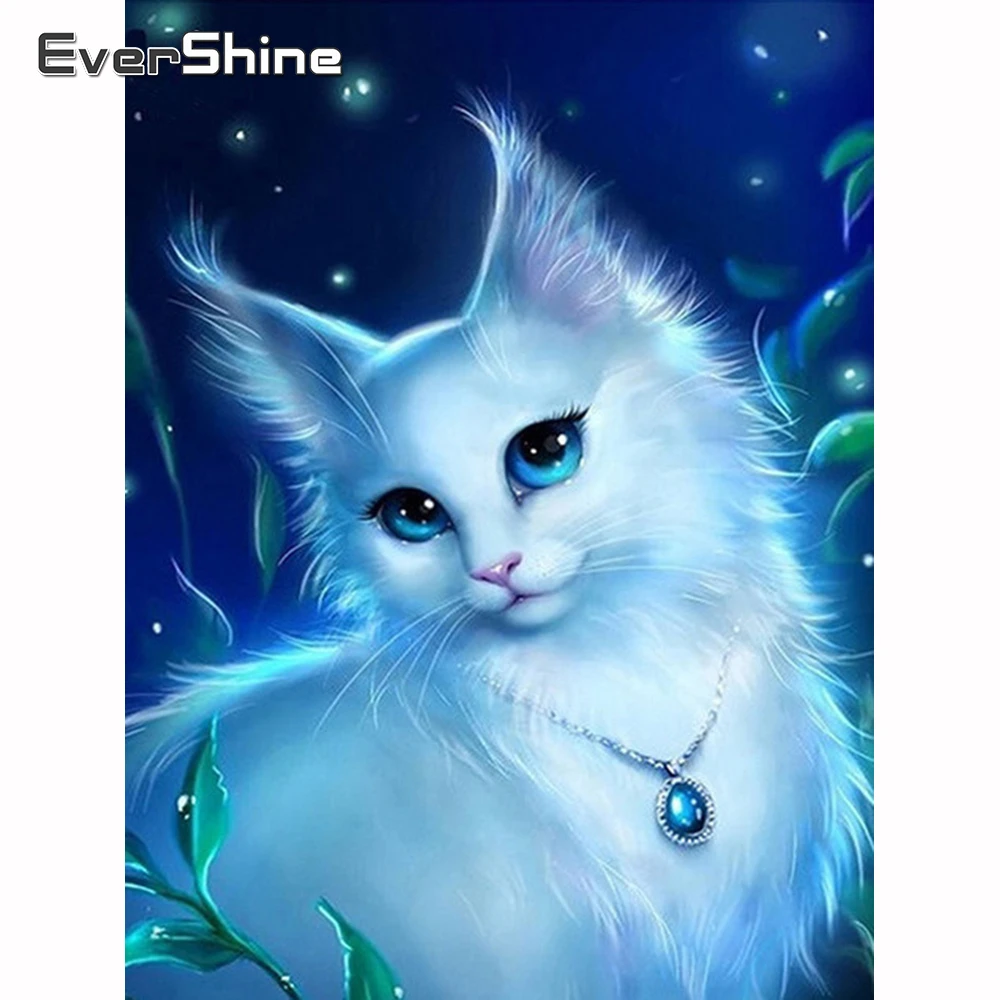 Алмазная вышивка Evershine полный набор картин с животными стразы алмазная живопись