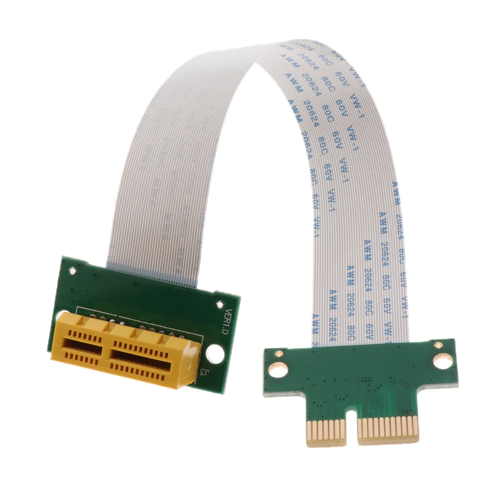 PCI-E PCI Express 1X Adapter Flexible Printed Circuit Extension Cable 36Pin