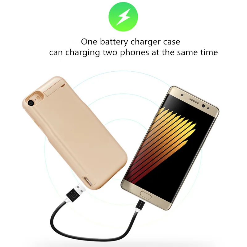 Battery charger case for iPhone 7 7Plus Power Bank case cover  Backup Pack external Charging Case for iPhone 7 Case (23)