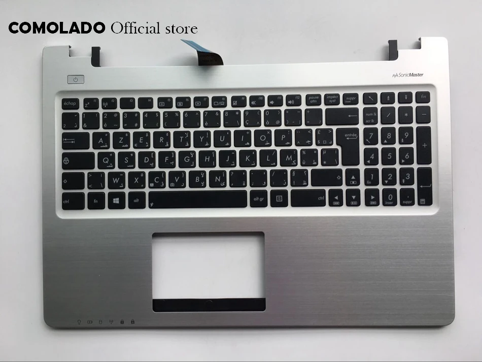 АФ арабо-Французская клавиатура для ASUS K56 k56C K56CB K56CM K56CA A56 A56C S56C S56 верхняя крышка