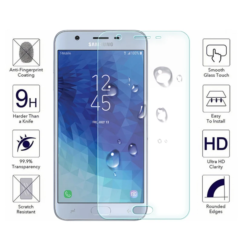 Защитное стекло для Samsung Galaxy J7 Prime 2018 Pro Защитная пленка экрана J8 J6 J5 J2 2016 Cam