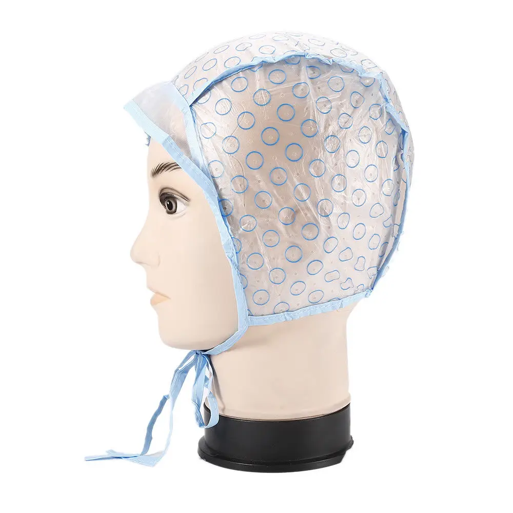 

Hair Dyeing Cap Hook Brush Coloring Highlighting Professional One-off Hair Dye Cap Coloring Highlighting Frosting Tipping Cap