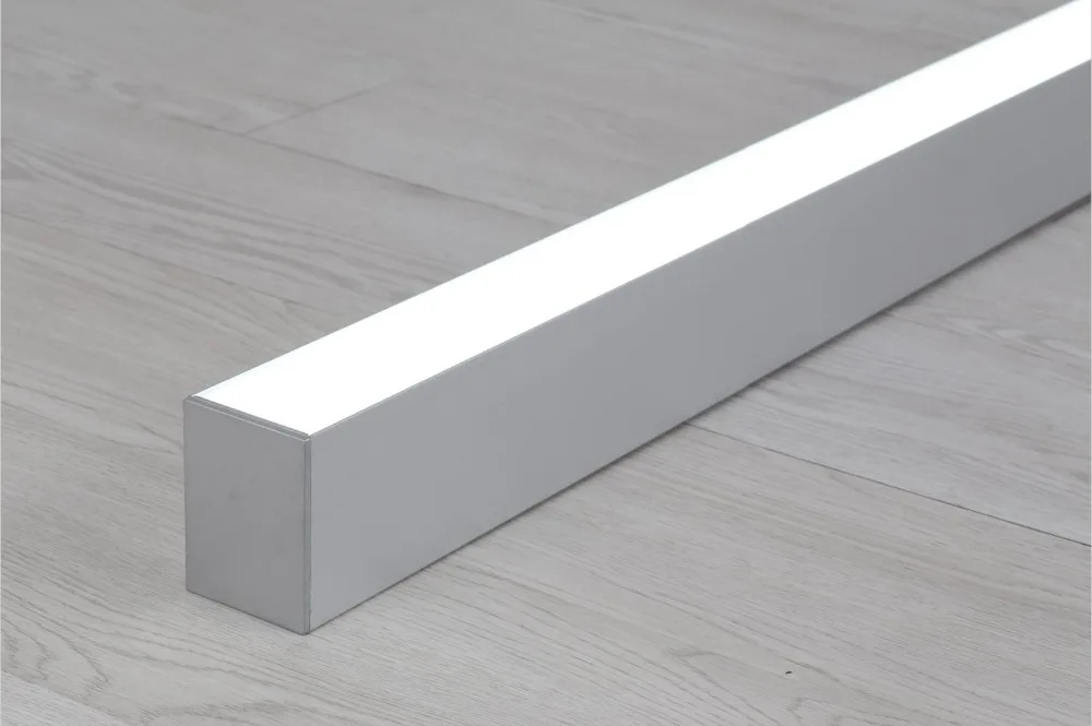 Emissor de Luz o Envio Gratuito de Escritório Interior Diodo Linear 20 w 40 w 50 w 60 w Superfície ou Suspender Montado Levou Linear Luz Highbay 6 Luzes LED p/ bar