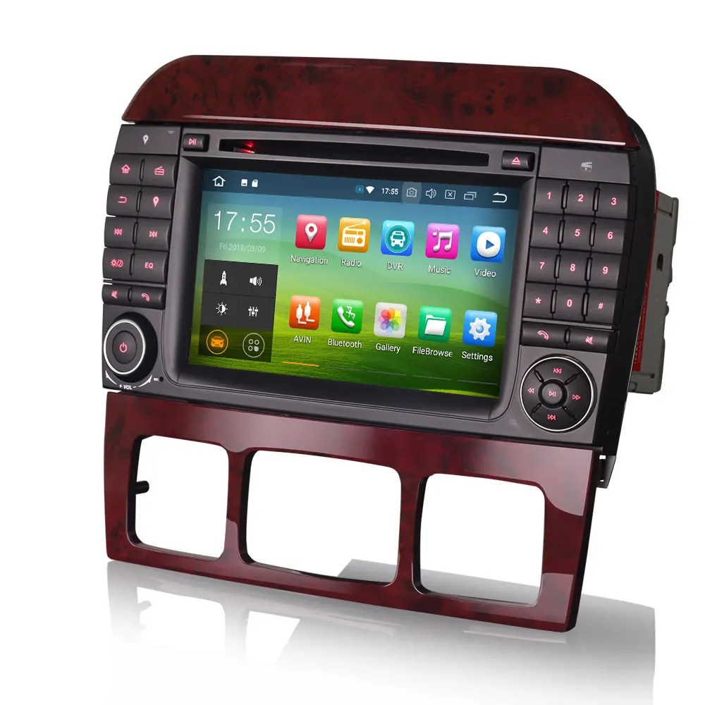 Sale Erisin ES7882S 7" Android 8.0 Octa core 4G RAM Car DVD GPS Radio DVR DAB+ DVD For BENZ S/CL Class W220 W215 S500 CL55 5 Sale Erisin ES7882S 7" Android 8.0 Octa core 4G RAM Car DVD GPS Radio DVR DAB+ DVD For BENZ S/CL Class W220 W215 S500 CL55 5