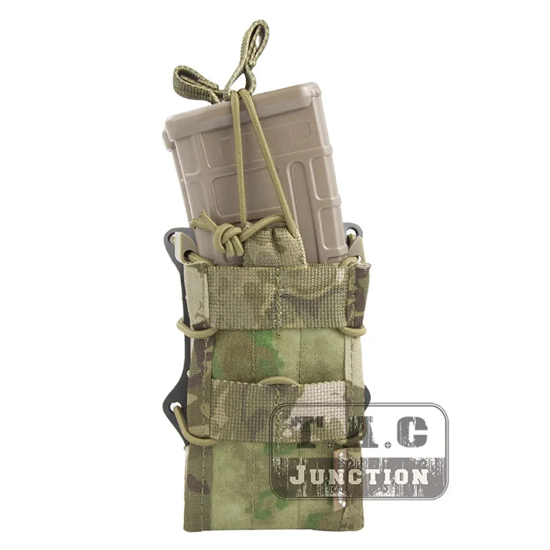 Emerson двойной винтовки модульный подсумок для 5,56 M4 M16 AR15 SR52 P-MAGS M1A1 G3 разгрузка emersongear магазинная сумка для обоймы Перевозчик - Цвет: AG