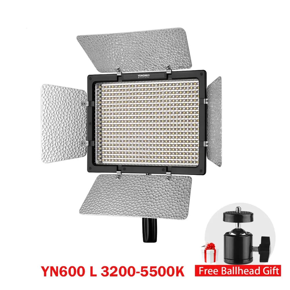 

YONGNUO YN600L YN600 LED Video Light Panel with Adjustable Color Temperature 3200K-5500K photographic studio lighting