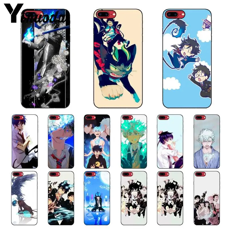 

Yinuoda blue exorcist Novelty Fundas Phone Case Cover for iPhone X XS MAX 6 6s 7 7plus 8 8Plus 5 5S SE XR