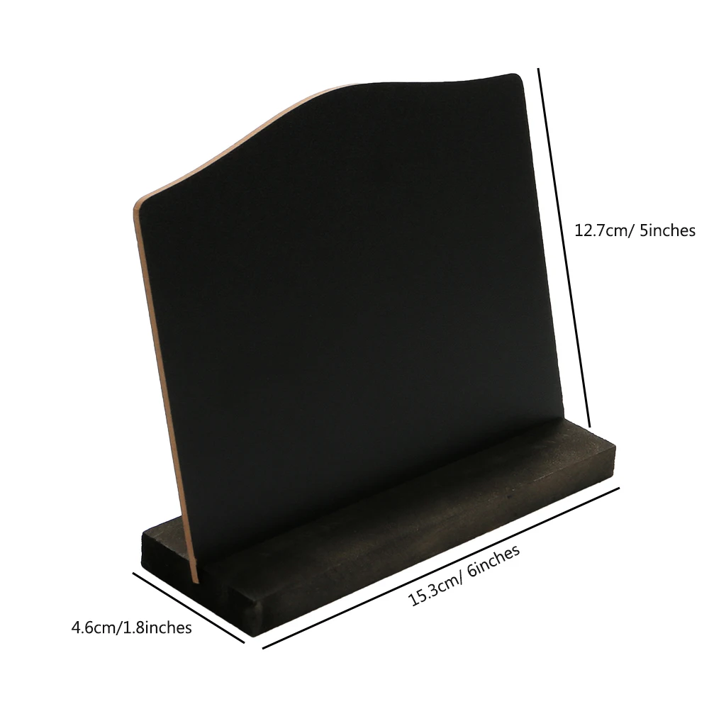 

A6 Table Top Blackboard Stand Menu Stand Price Display Chalk Notice Board Counter Top Bulletin Board Desk Sign Poster Stand
