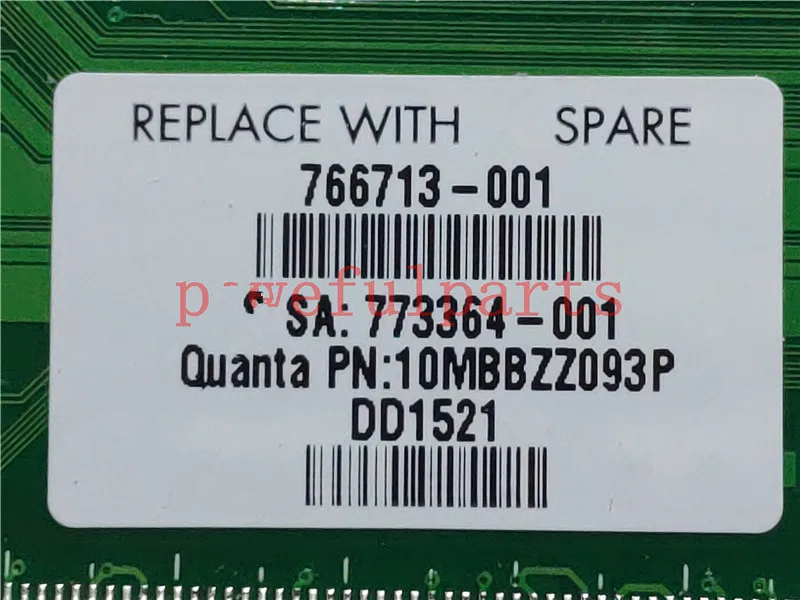 Новая материнская плата для ноутбука hp PAVILION BEATS 15-P DAY23AMB6F0 766713-501 766713-001 766713-601 с A8-5545M