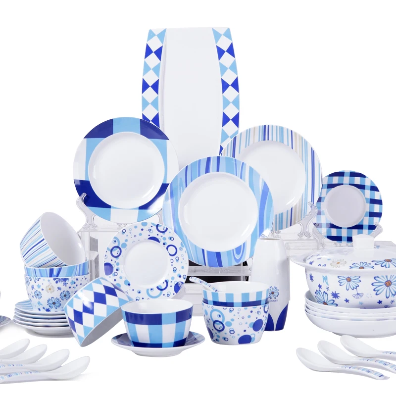 26PIECESDearhoomeytablewaresimpleMediterraneanKoreandishesof