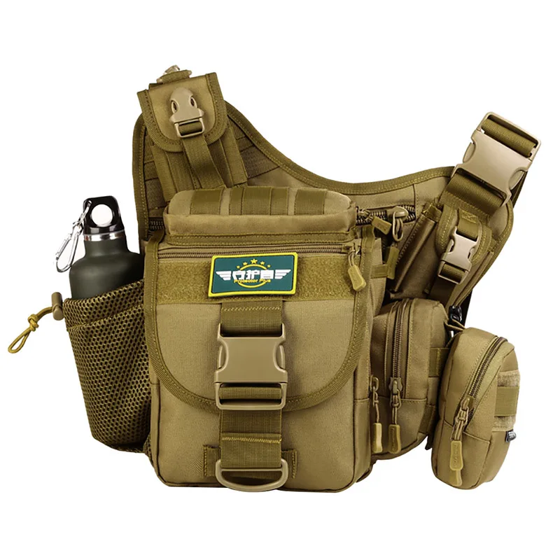 DSLR Camera Bag Multifunctional Military Tactical Messenger Shoulder