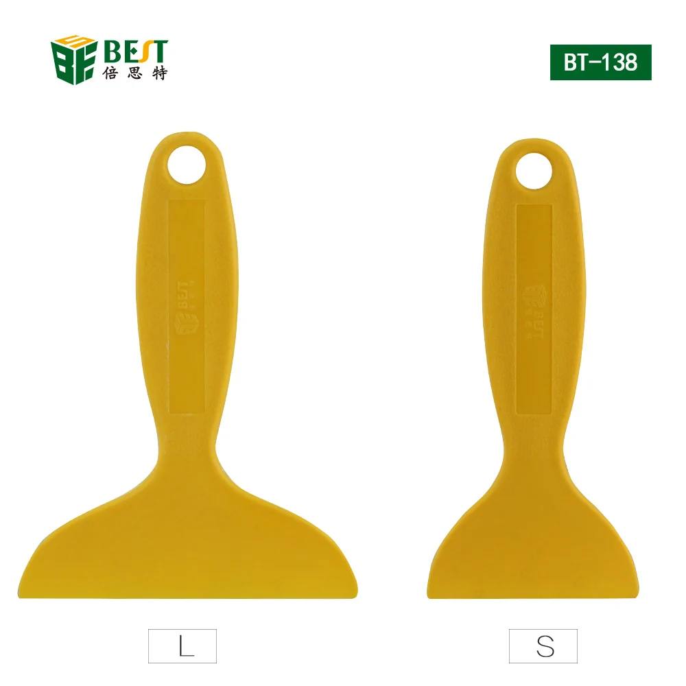 

Free Shipping BST-138 Plastic Bar Blade Screen Protector Protective Film Scraper Blade Tools Wallpaper Scraper For Tablet PC