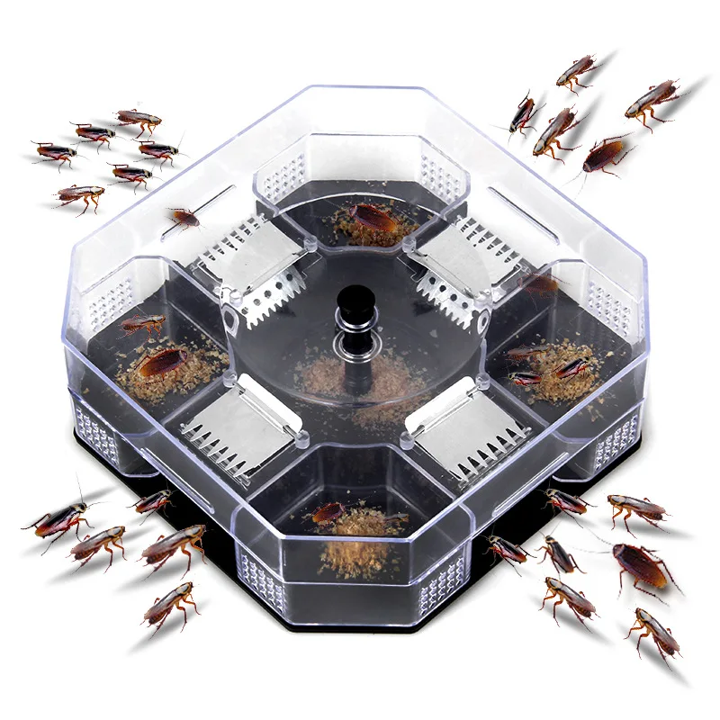 

Cockroaches Control Trap Killer Top quality Automatic Roacher Capture Bait House Insects Bug Catcher Box Efficient Anti Bed Bugs
