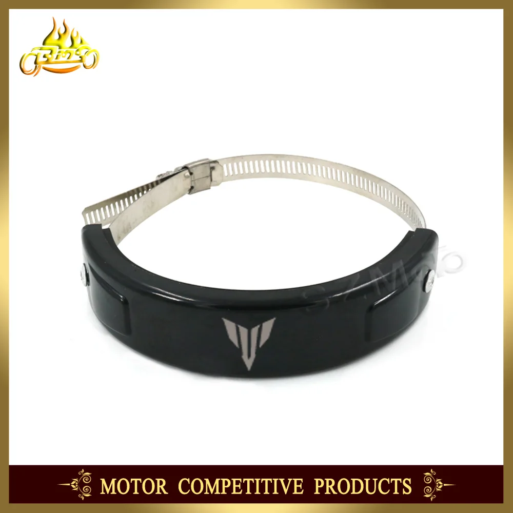 

Silencer / Round Oval Exhaust Protector Can Cover Motorcycle For YAMAHA MT MT01 MT-01 MT03 MT-03 MT07 MT-07 MT-09 MT25 MT-25