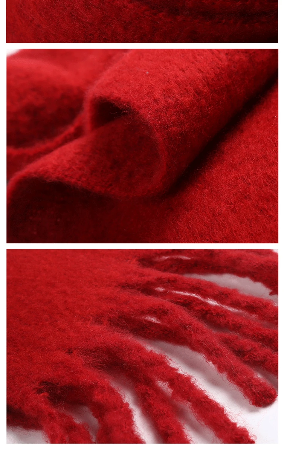 Waliicorners Women'S Scarf Winter Warm Quality Cashmere For Ladies Plaid Pashmina Wool 13 3_03