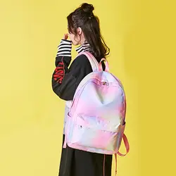 Новый для женщин школы рюкзаки досуг Back Pack корейский стиль дамы ранец повседневное дорожные сумки для девочки-подростки школьного