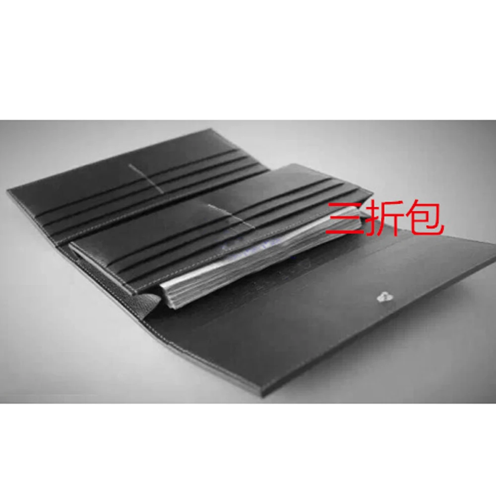 

DIY leather craft three folded long wallet card holder die cutting knife mould hand machine punch tool template