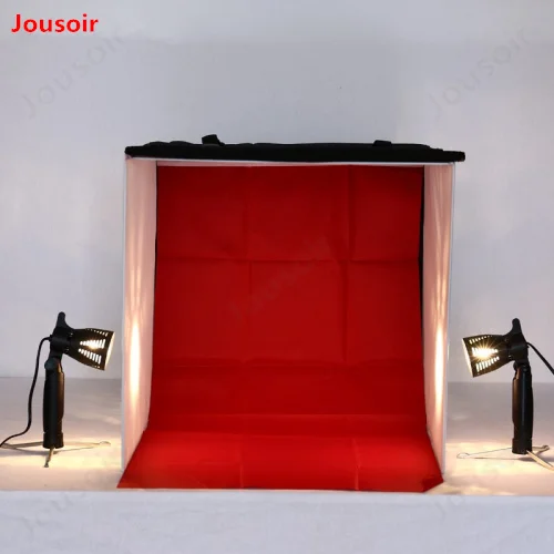 16inchx16inchx16inch 40cm*40cm*40cm Photo Studio Photography Shooting Light Square Tent Soft Box+portable bag+ 4 Backdrops CD15
